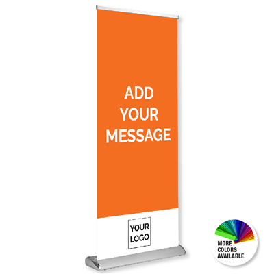 Retractable Banners - Add Message & Logo